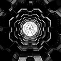 Architecture noir et blanc